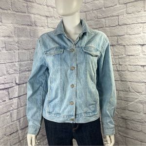 Vintage 80s 90s Bill Blass Blue‎ Jean jacket